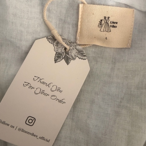 Maxi Linen Stained Glass Floral Pattern Elegant Dress - Picture 6 of 6